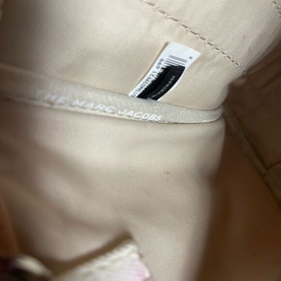 Marc Jacobs Tie-Dye Mini Canvas Tote Bag with Crossbody Strap - Picture 12 of 16